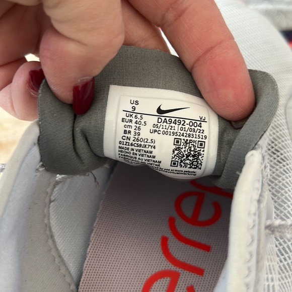 Nike Air Zoom SuperRep 3 Sneakers {Platinum/Grey/Silver} 9 - Picture 11 of 13